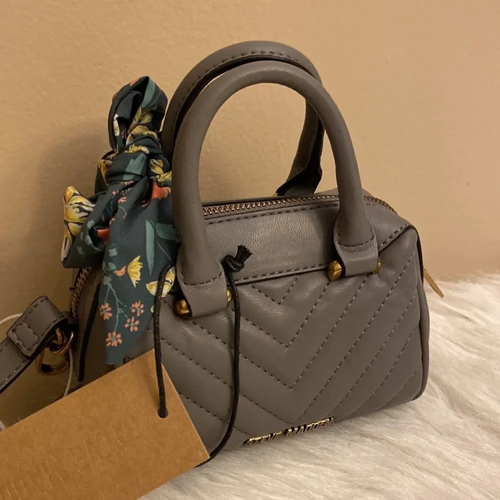 NWT Steve Madden Mini Crossbody - Grey